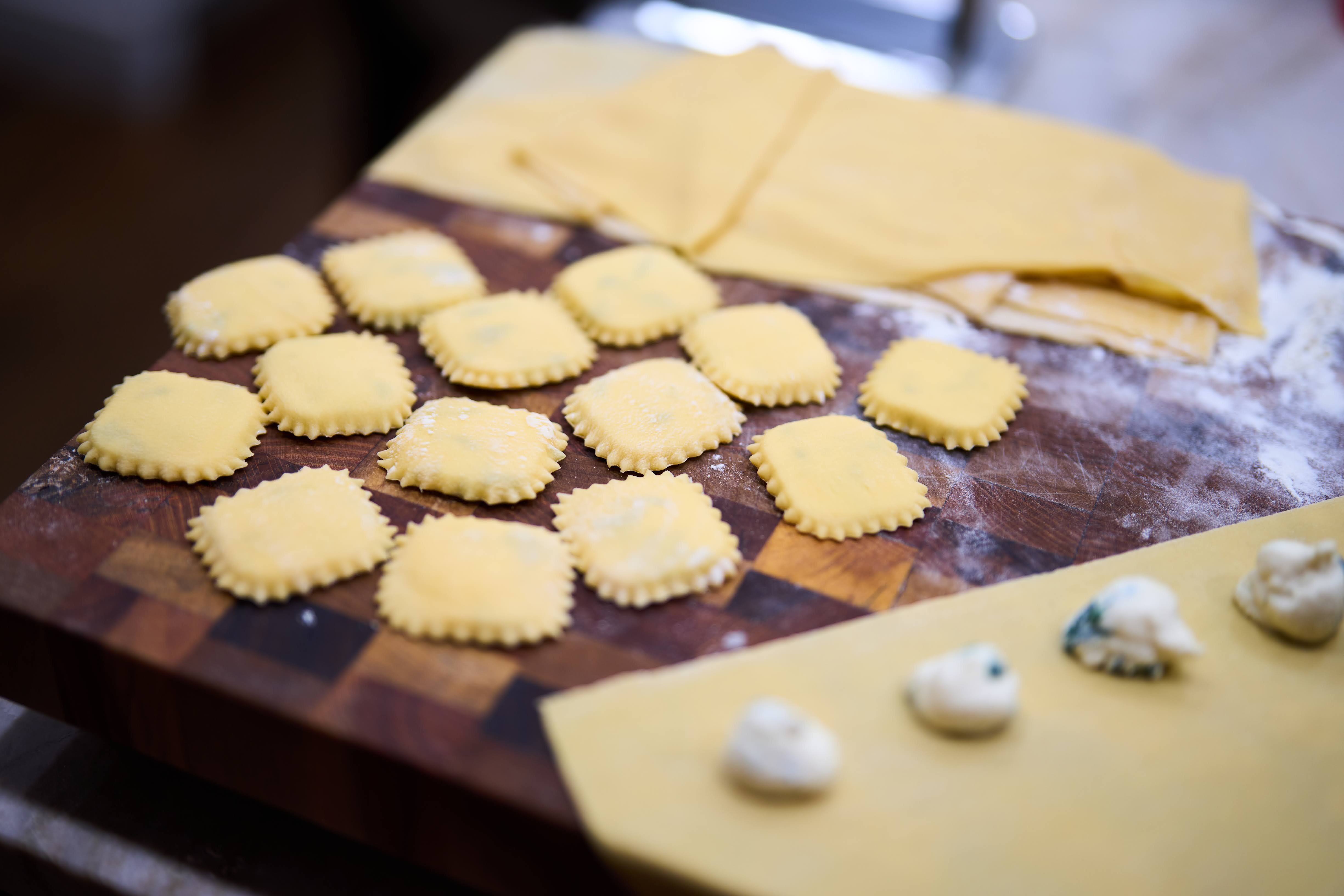 Handmade Ricotta & Spinach Ravioli